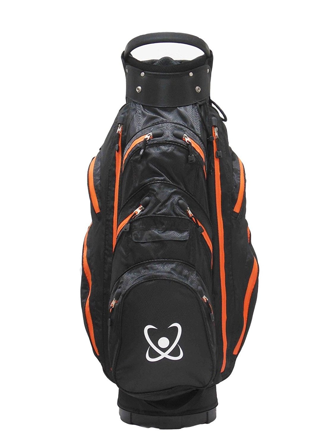 Waterproof lightweight Golf 14 Way divider Cart Bag 2016-17 stock Black/Orange | eBay